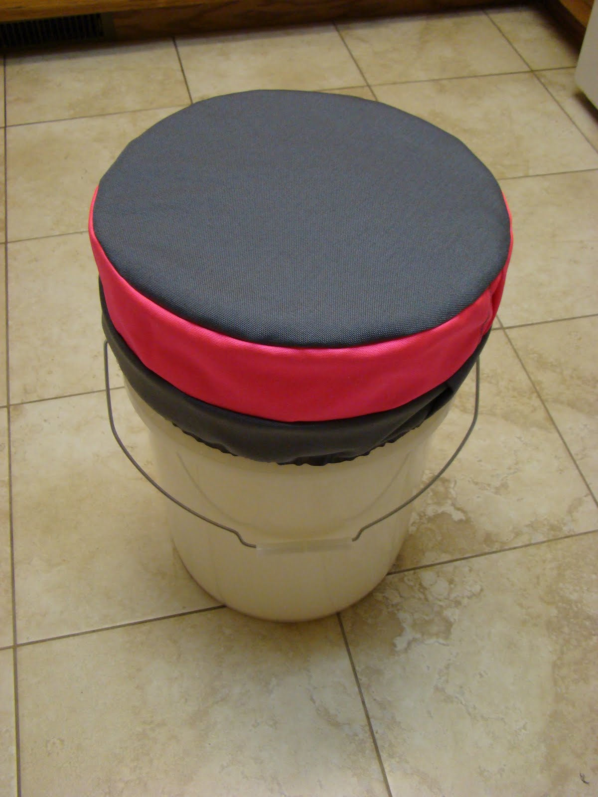 Decker Family How I Made 5Gallon Bucket Cushions For Pioneer Trek