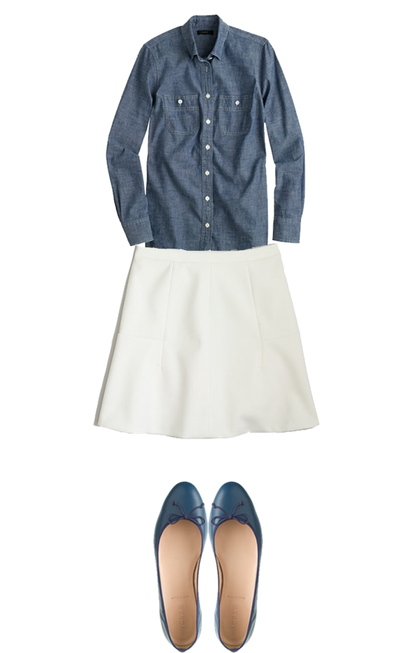 Southern Royalty: 3 Looks with Chambray