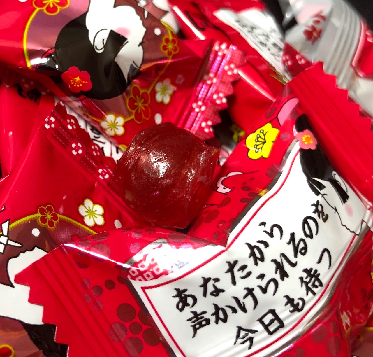 Obsessive Sweets Spring Plum Blossoms Lotte Koume Chan Plum Hard Candies