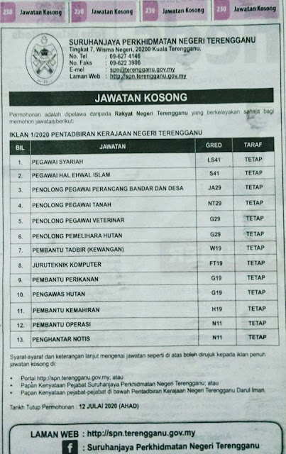 Suruhanjaya Perkhidmatan Negeri Terengganu