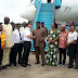 PHOTOS: First international Cargo Flight lands at Akanu Ibiam Airport in Enugu
