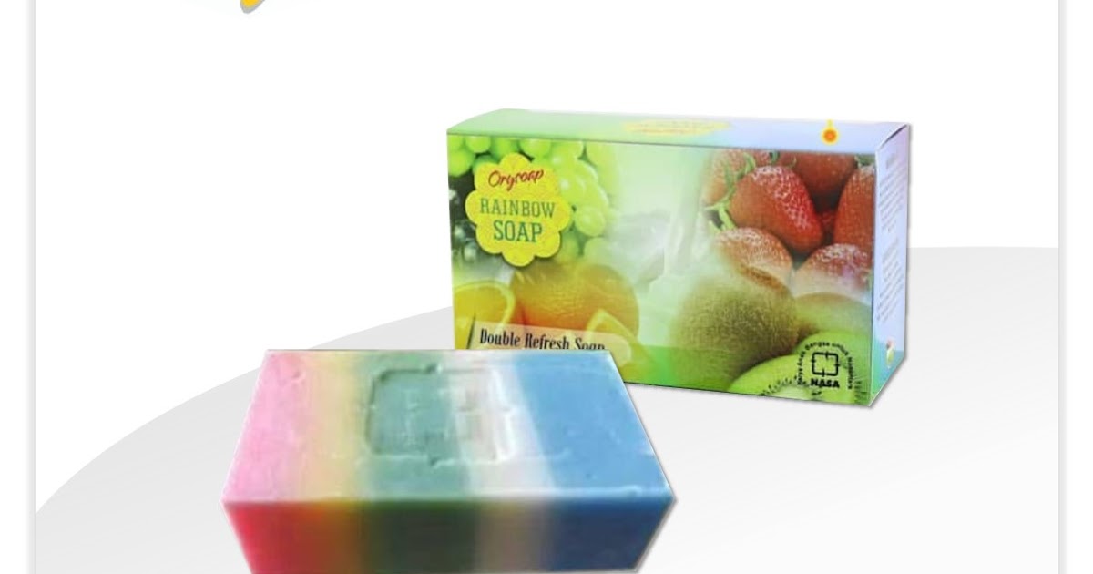 ORYSOAP Rainbow Sabun Pelangi paling Di Cari Agen Nasa