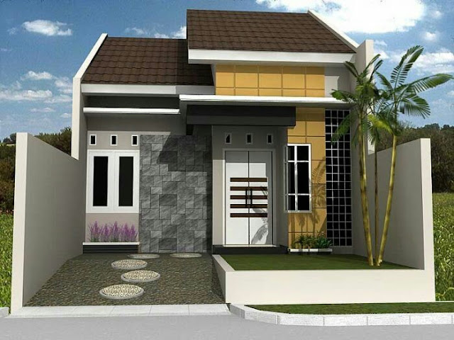 simple village house design picture