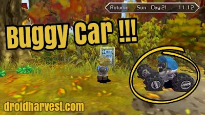 Harvest Moon: Innocent Life - How to Get a Buggy Car
