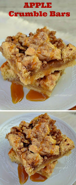 These Apple Crumble Bars is a no-fuss, easy recipe and so addicting - I seriously could not stop eating !