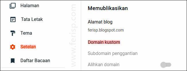 Cara Custom Domain Blogspot / Blogger di DomaiNesia Cara Custom Domain Blogspot / Blogger di DomaiNesia