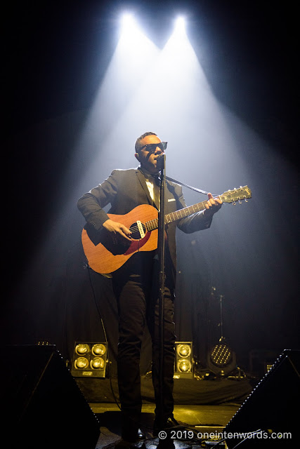 Murray A. Lightburn at Budweiser Gardens in London Ontario on April 28, 2019 Photo by John Ordean at One In Ten Words oneintenwords.com toronto indie alternative live music blog concert photography pictures photos nikon d750 camera yyz photographer