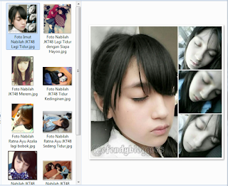 Foto Lengkap Nabilah JKT48 Waktu Tidur