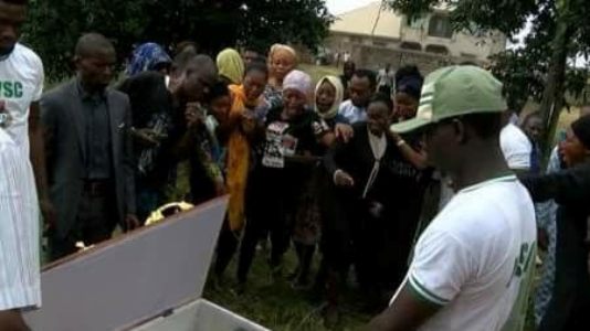kkk Photos: Corp member and first class graduate who died at Kano NYSC camp, laid to rest in Osun State