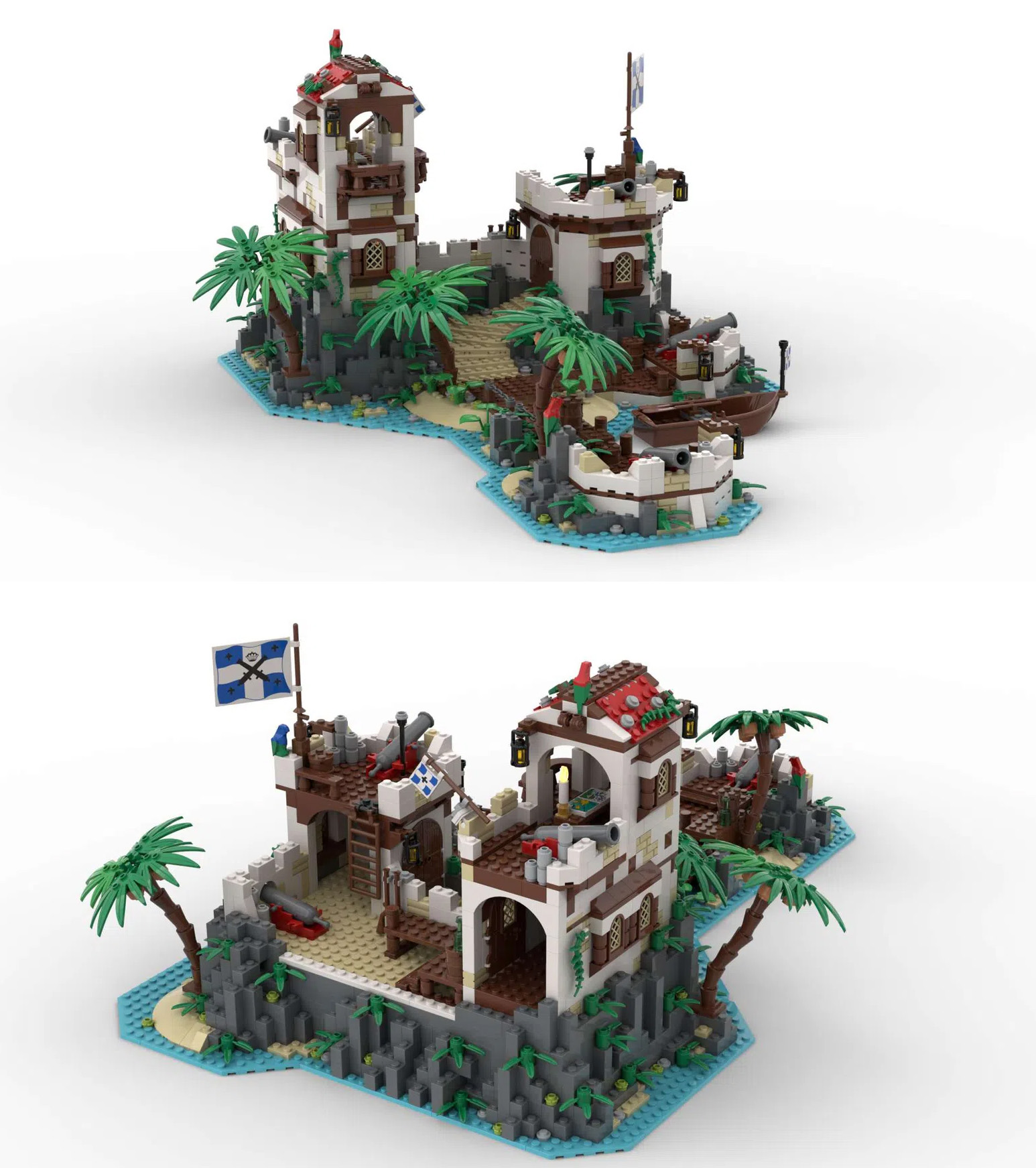 IMPERIAL ISLAND FORT 10K Support on LEGO IDEAS