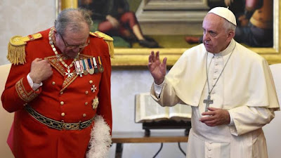 Pope and Matthew Festing