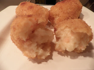  CROQUETAS DE GAMBAS Y SALMÓN 
