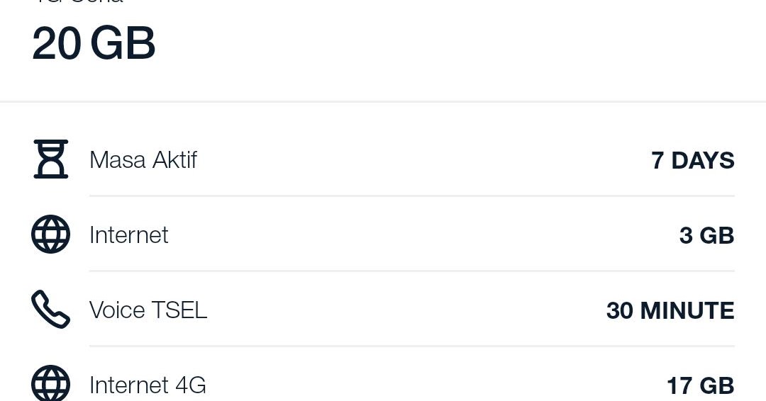 Cara Daftar Paket 4g Three