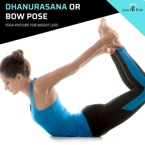 Dhanurasana Or Bow Pose | Yoga Postures for weight loss