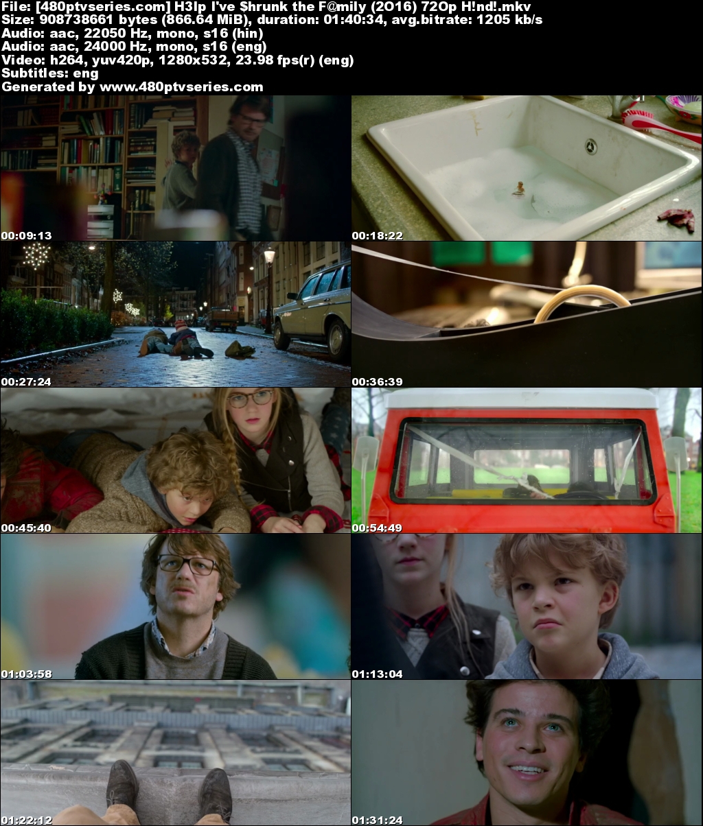 Download Help! I’ve Shrunk the Family (2016) 850MB Full Hindi Dual Audio Movie Download 720p Web-DL Free Watch Online Full Movie Download Worldfree4u 9xmovies