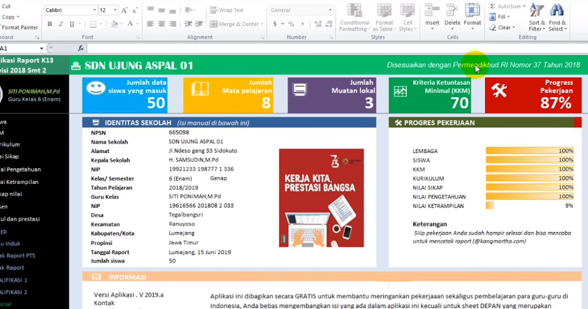 Rpp 1 Lembar Kelas 2 Semester 2 Kang Martho