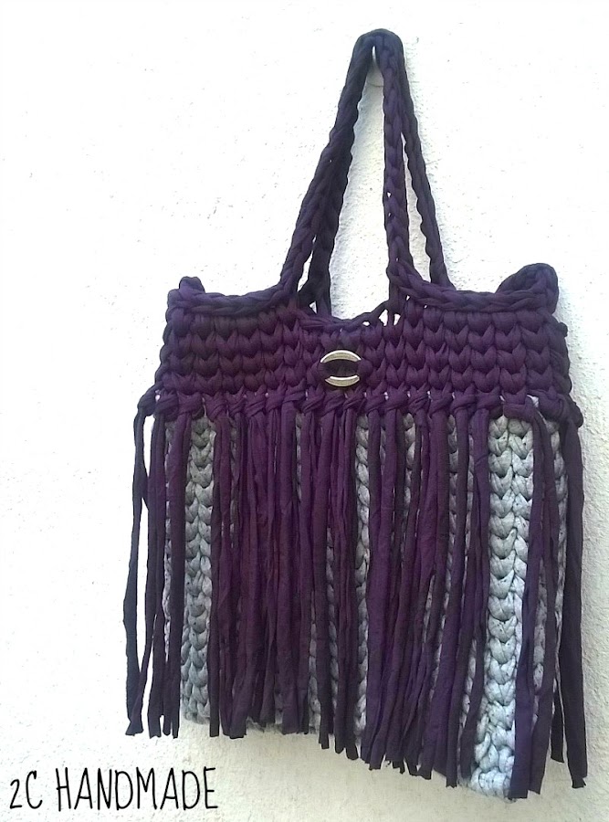 bolso handmade de trapillo