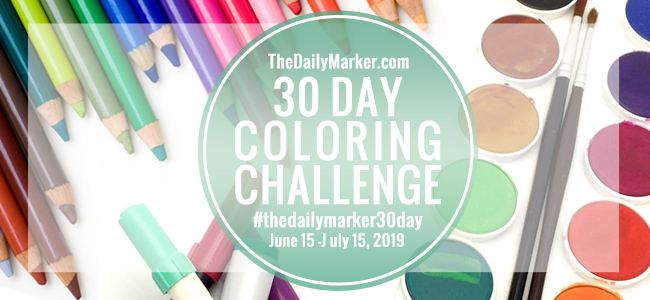Download Hilda Designs Dia 17 De Coloring Challenge PSD Mockup Templates