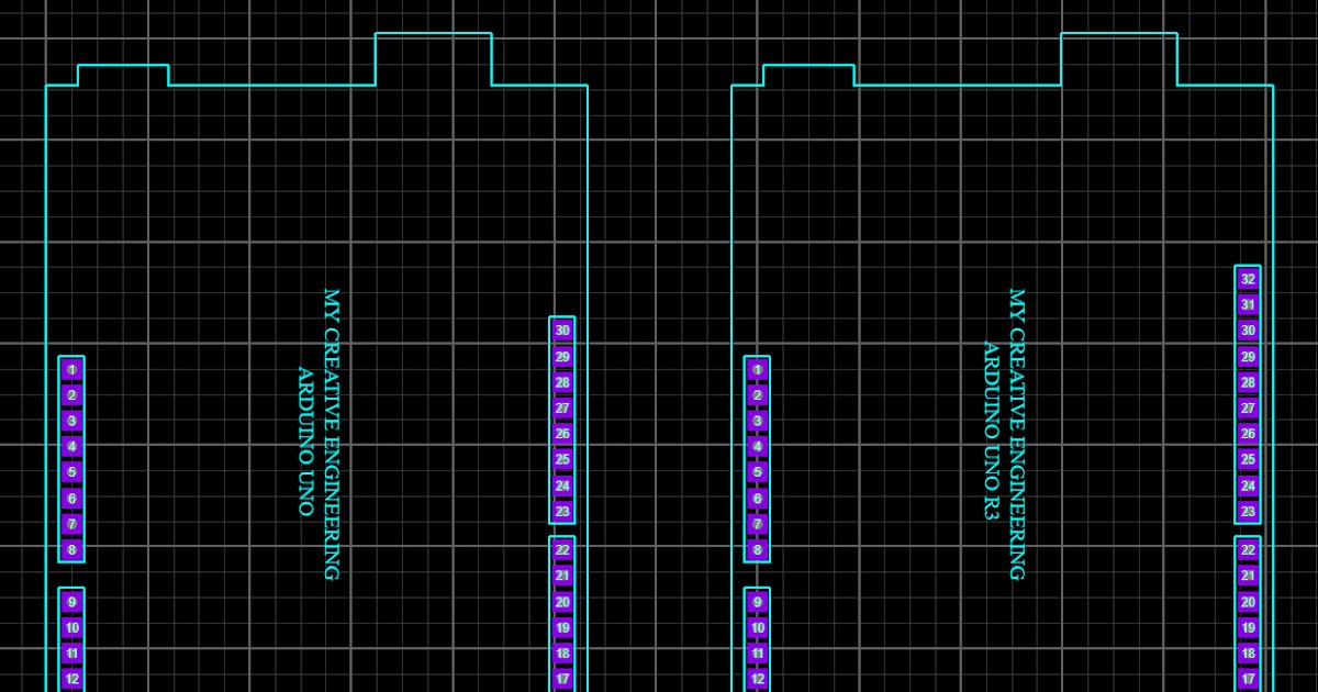 MY CREATIVE ENGINEERING How to Add Arduino UNO Footprint PCB Package