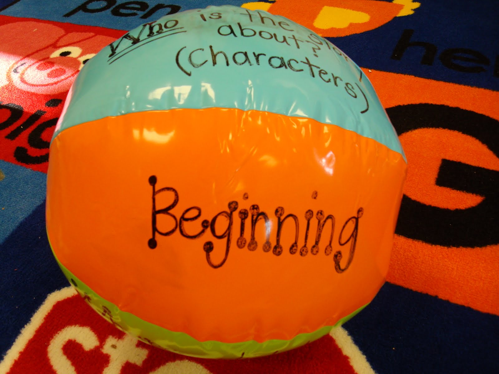 Mrs. Newberry's Nook Beach Ball Reading Comprehension