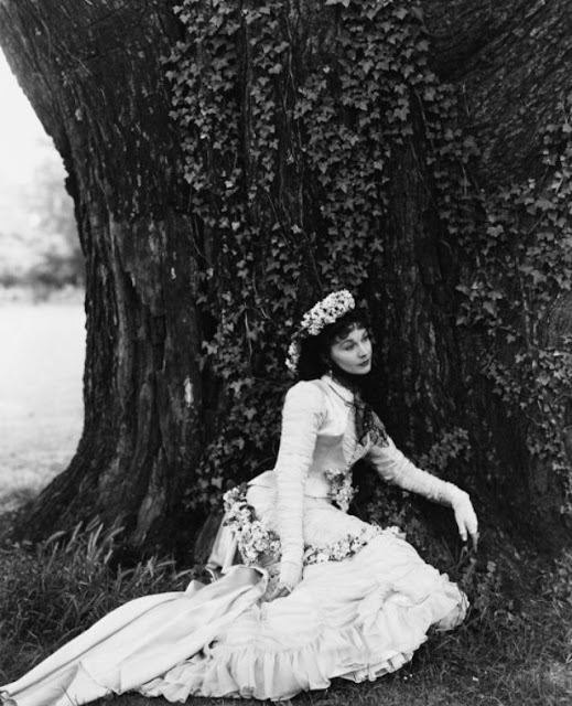 Vivien Leigh durante el rodaje de Anna Karenina