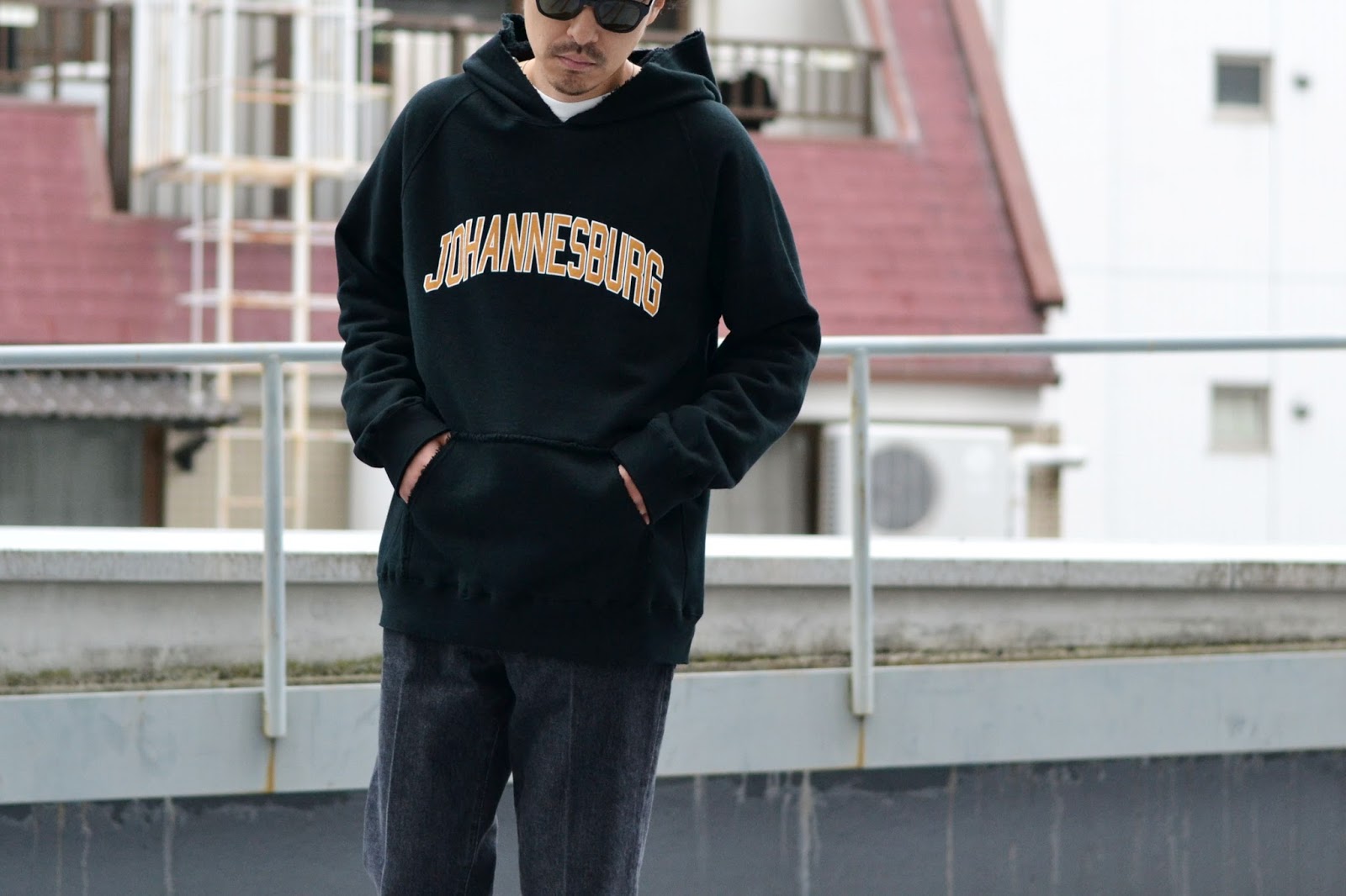 Black Weirdos ブラックウィドウ ナイロン パッカブル パーカー