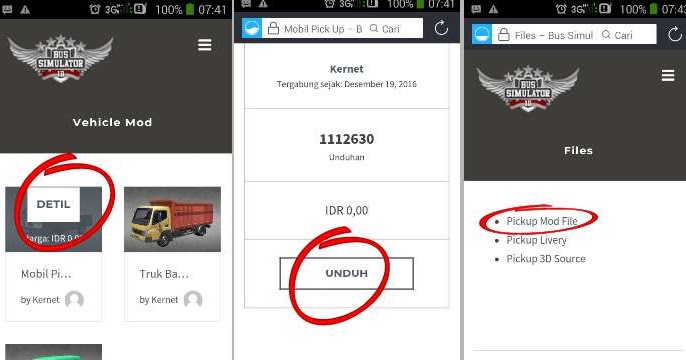 Cara Memasang Mod Bus Simulator Indonesia Bussid Smartphone