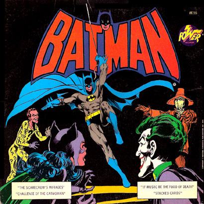 Power Records: Batman LP - 1975
