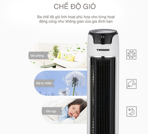 [Tiross] Quạt Tháp TS9181