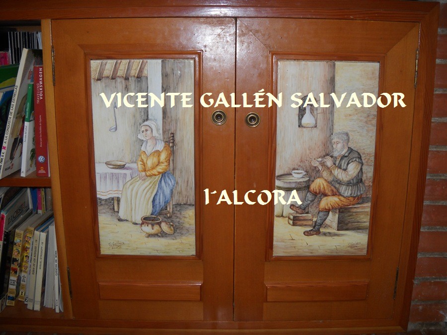 Arte y Cerámica: Homenaje a Vicente Gallén: MUEBLE CERÁMICO