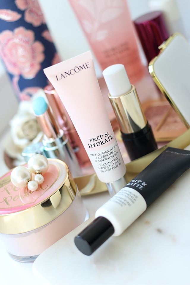 Lancôme primers: Prep & Matte, Prep & Hydrate, Blur & Go | BeautyLoves