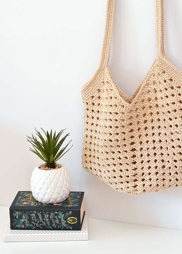 fiber spider market bag