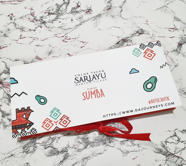 Review Sariayu Trend 2020 Inspirasi Sumba Makeup Kit