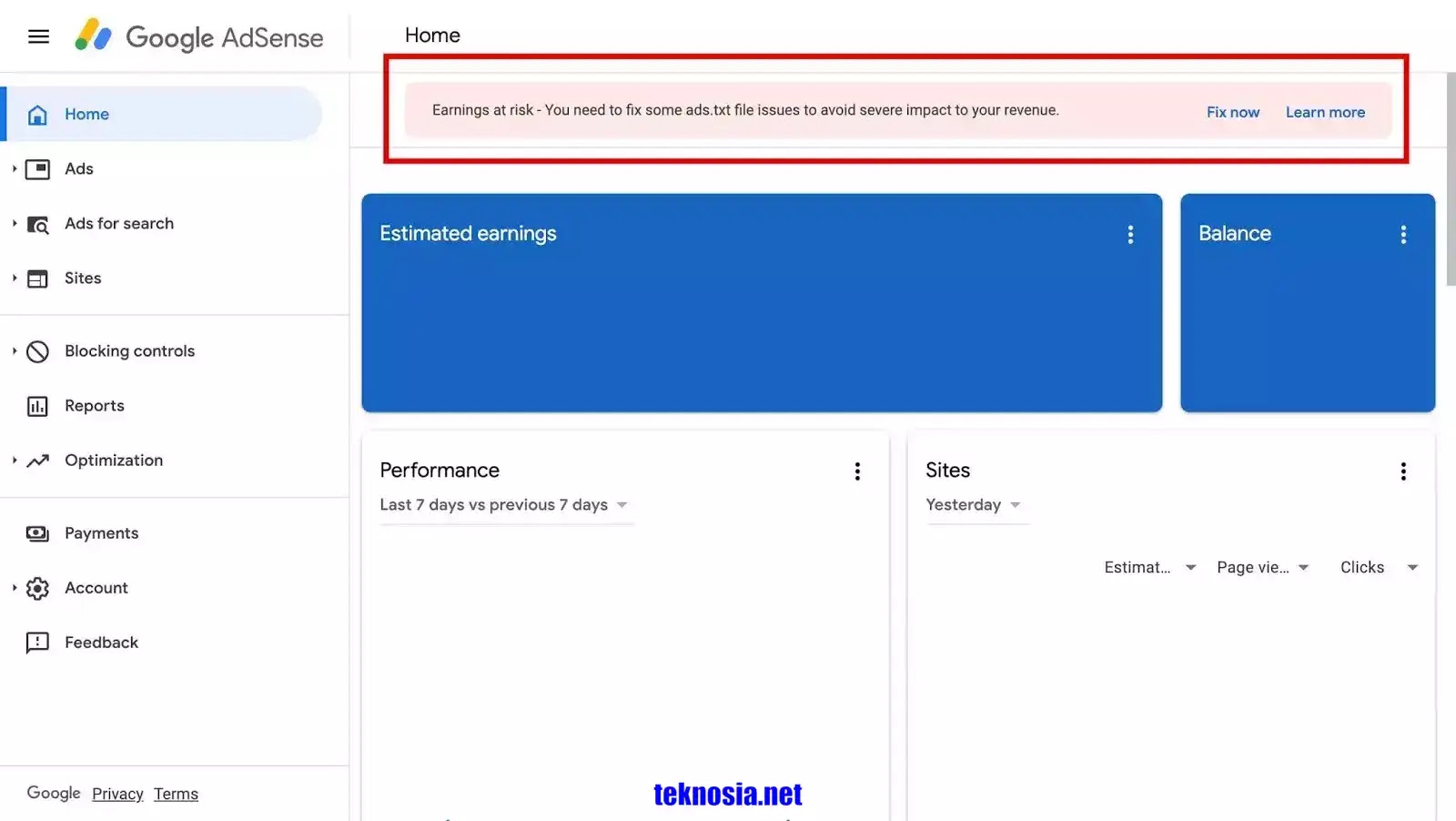 Cara Pasang ADS.TXT Di Blogger dan WordPress Cara Pasang ADS.TXT Di Blogger dan WordPress