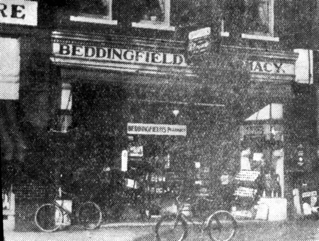 IMAGES OF OUR PAST BEDINGFIELD PHARMACY SOUTH JEFFERSON STREET