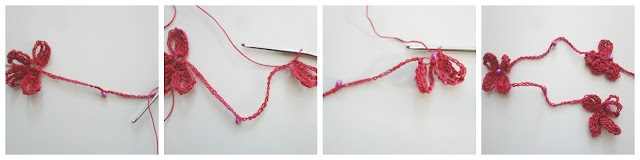 Crochet Oya Headband - free pattern