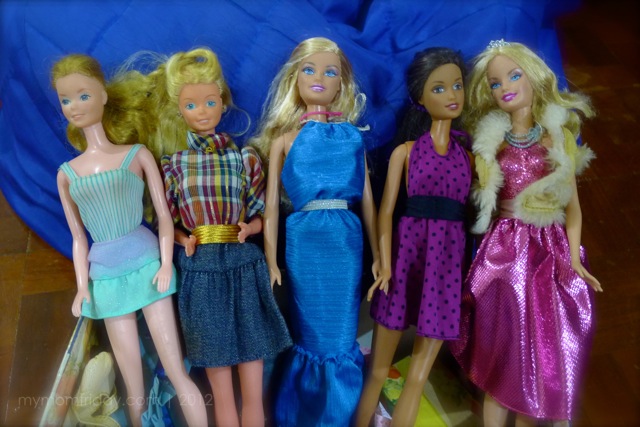 privat Placeret Rettidig My Mom-Friday: Fun Friday: 80s Barbie Doll meets 2k12 Barbie