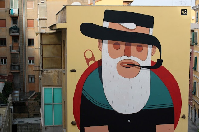 Уличный художник из Италии. Агостино Якурчи (Agostino Iacurci) 11
