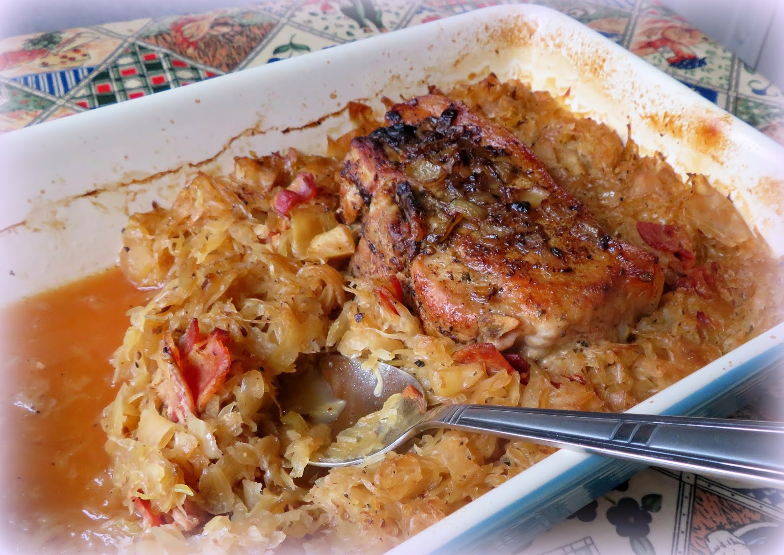 Pork Chops & Sauerkraut | The English Kitchen