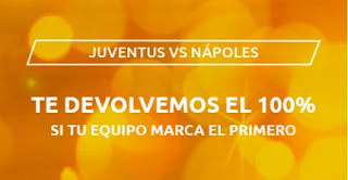 Mondobets promo Juventus vs Nápoles 4-10-2020 Mondobets promo Juventus vs Nápoles 4-10-2020