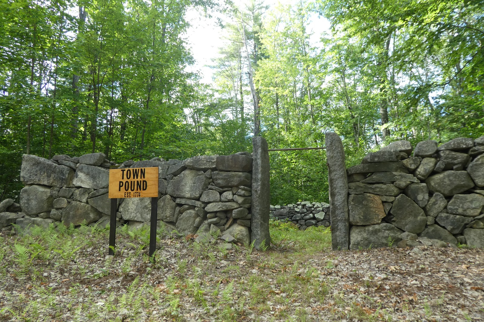 Nutfield Genealogy Loudon, New Hampshire Town Pound