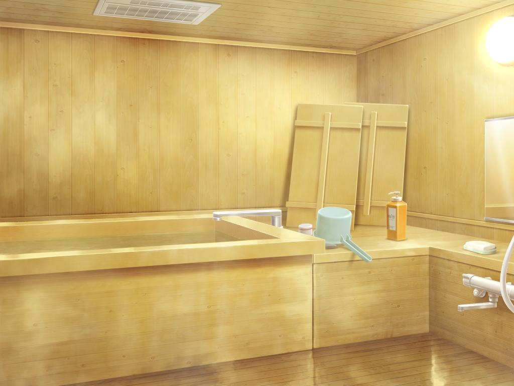 Anime Landscape: Sauna (Anime Background)