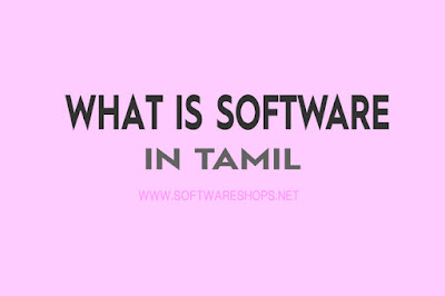 WHAT IS SOFTWARE IN TAMIL