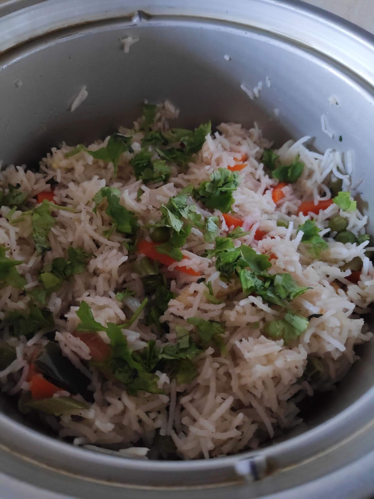 Easycooking Rice Cooker Vegetable Pulao