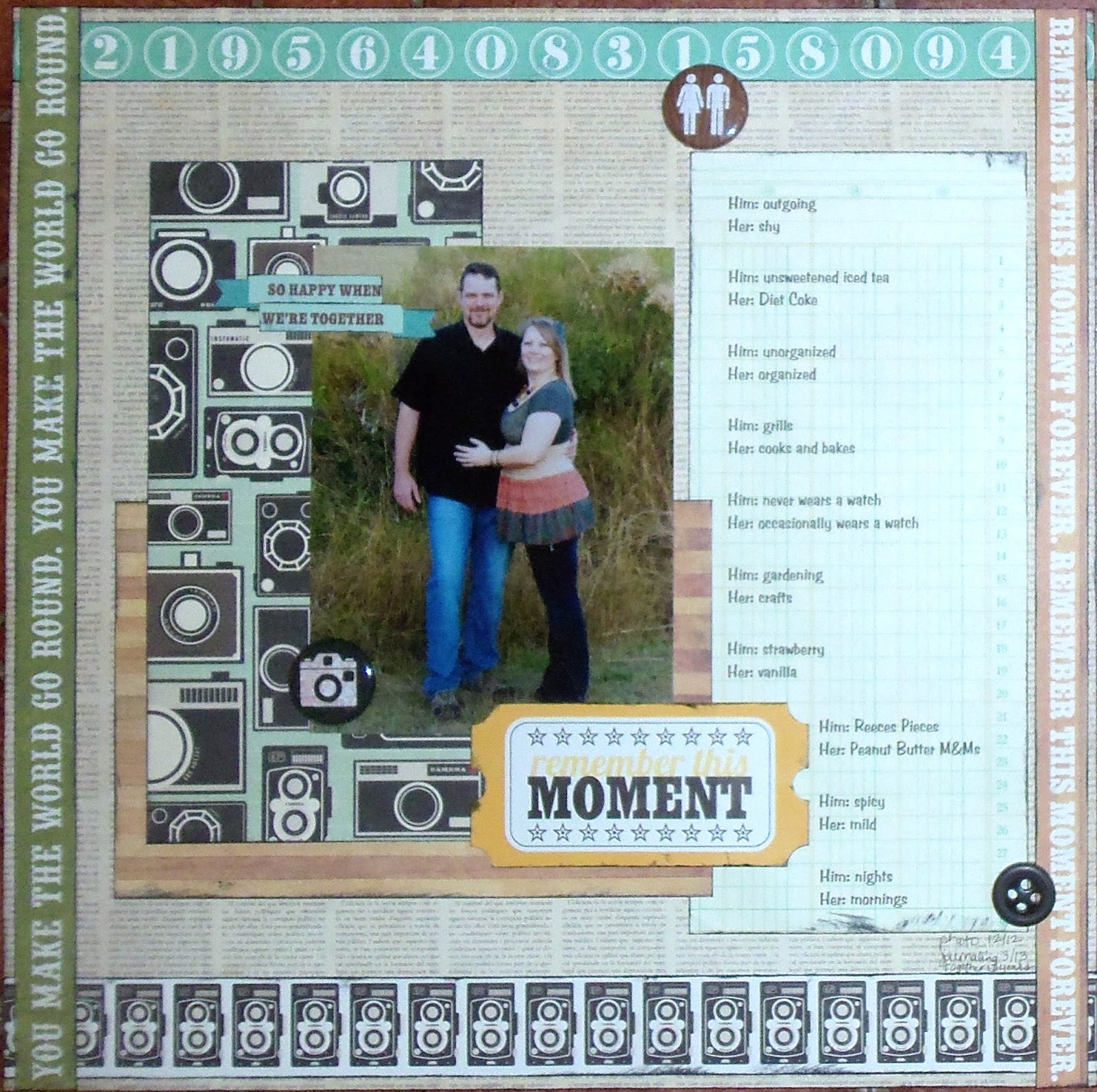 live. love. scrap.: Layout of the Week #48- Making a "Couple" Themed Page