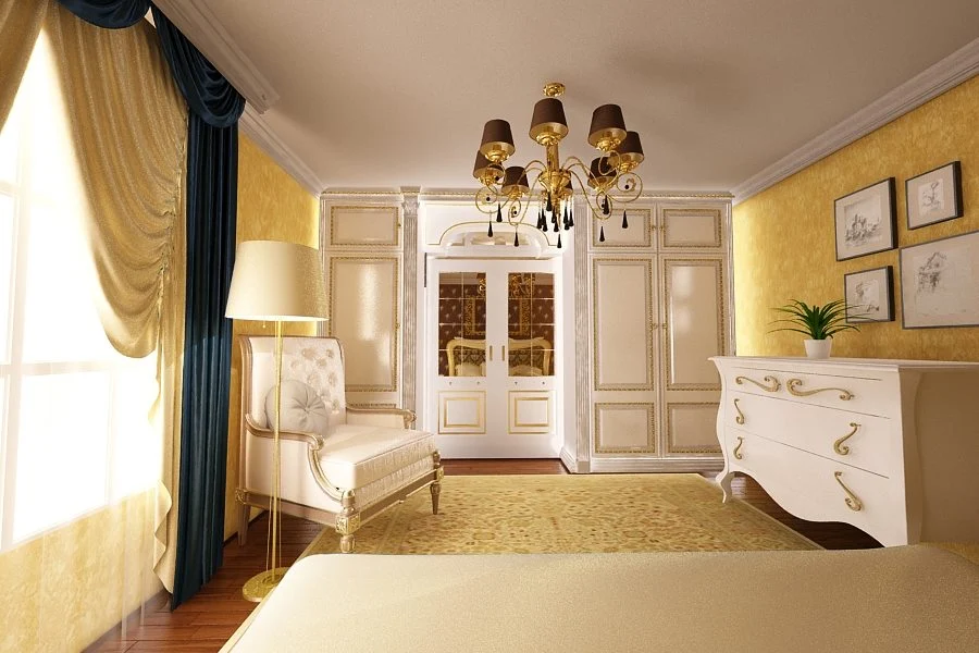 Design interior dormitor casa stil clasic Bucuresti - Amenajari Interioare / Arhitect Bucuresti
