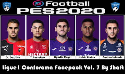 PES 2020 Ligue 1 Conforama Facepack Vol. 7 by Shaft