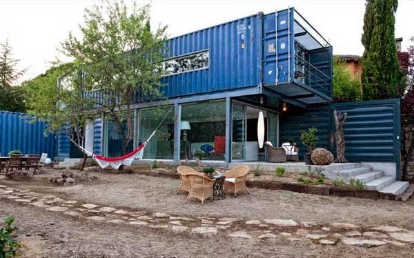 A Shipping Container Costs About $2,000. What These 15 People Did With That Is Beyond Epic - This collection of containers is just epic.