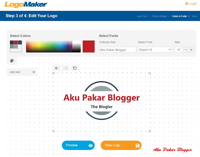 Cara Membuat Logo Menggunakan Logo Maker