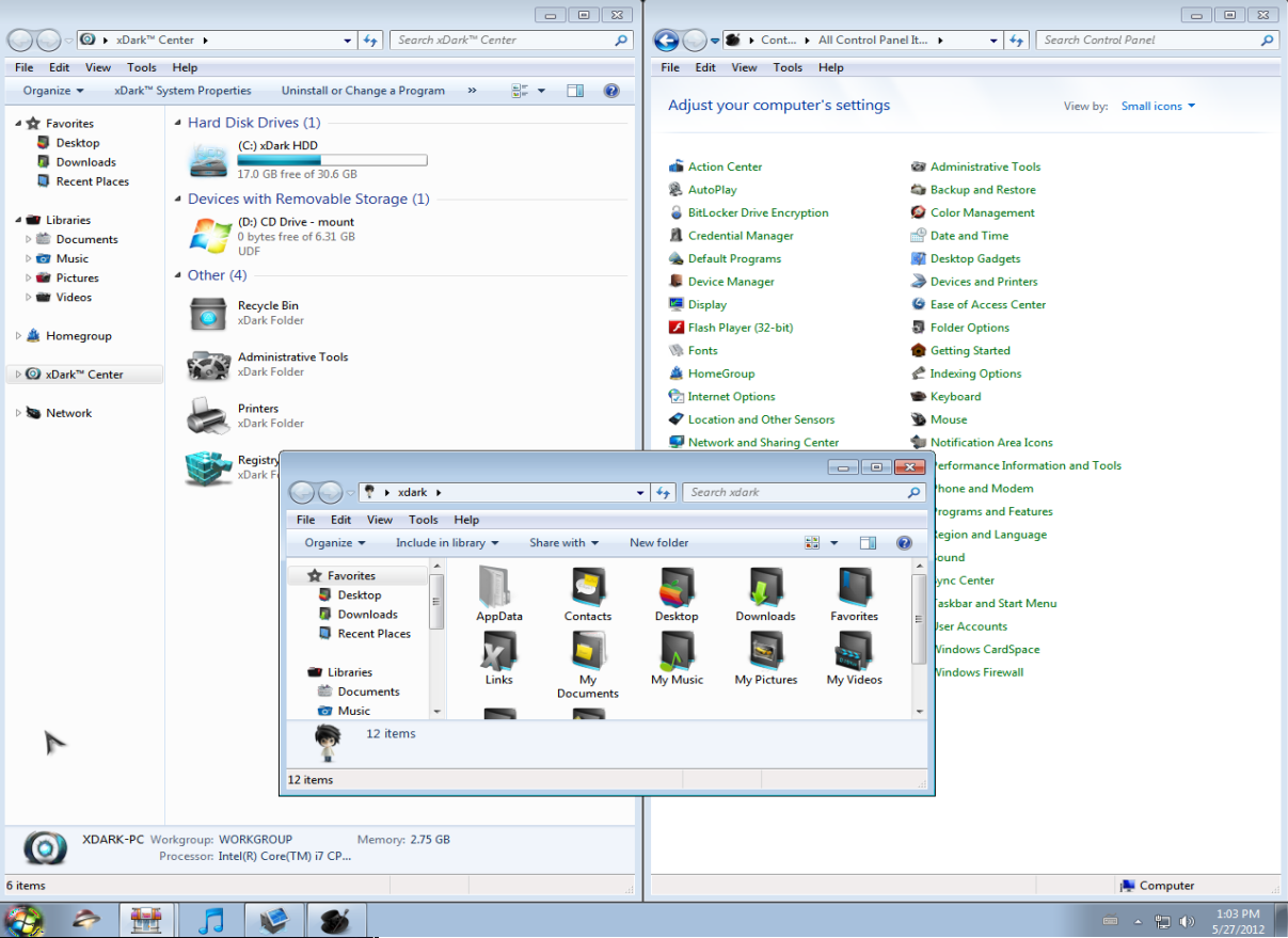 windows 7 xdark deluxe 5.2 windows 7 xdark deluxe 5.2